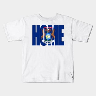 Michigan Home - State Flag Kids T-Shirt